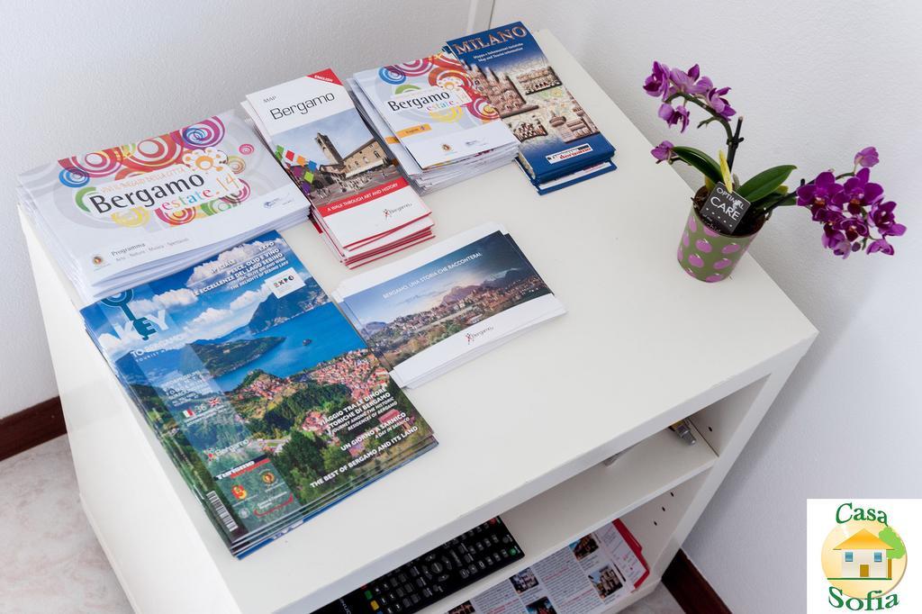 Casa Sofia -Airport Free Shuttle-H24 Apartment Bergamo Cameră foto